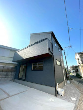 熊谷市箱田、新築一戸建ての外観画像です
