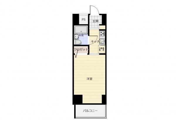 熊谷市本石、中古マンションの間取り画像です