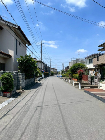 熊谷市肥塚、新築一戸建ての外観画像です
