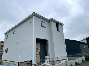 熊谷市拾六間、新築一戸建ての外観画像です
