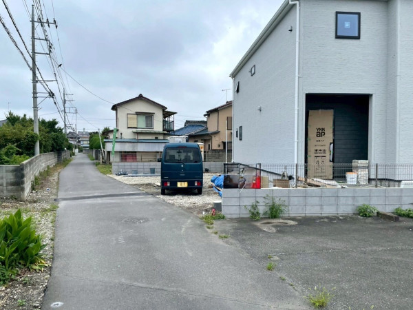 熊谷市拾六間、新築一戸建ての外観画像です