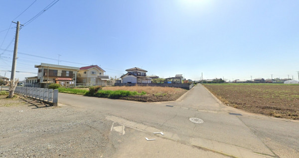 深谷市樫合、土地の画像です