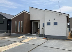深谷市稲荷町北、新築一戸建ての外観画像です