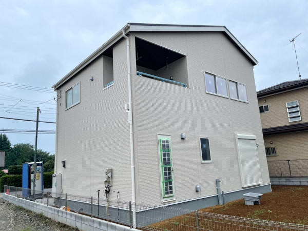 深谷市東方町、新築一戸建ての外観画像です