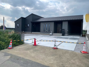 深谷市宿根、新築一戸建ての外観画像です