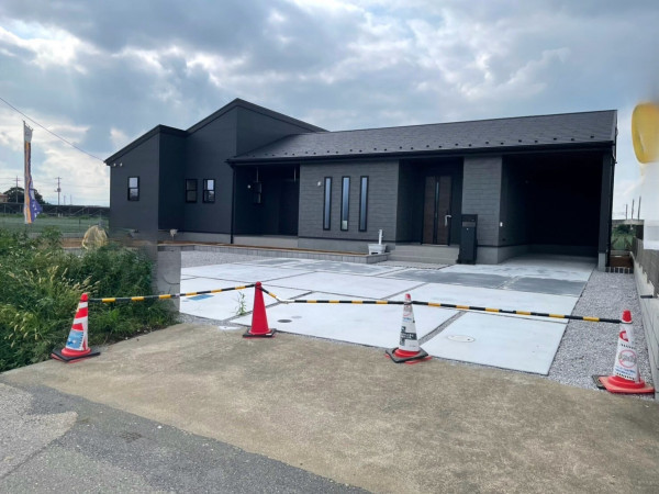 深谷市宿根、新築一戸建ての外観画像です