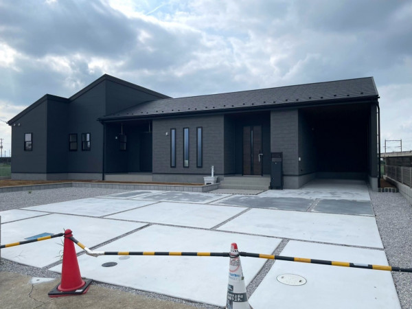 深谷市宿根、新築一戸建ての外観画像です