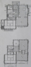 深谷市東方、中古一戸建ての間取り画像です