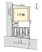 深谷市本住町、新築一戸建ての画像です