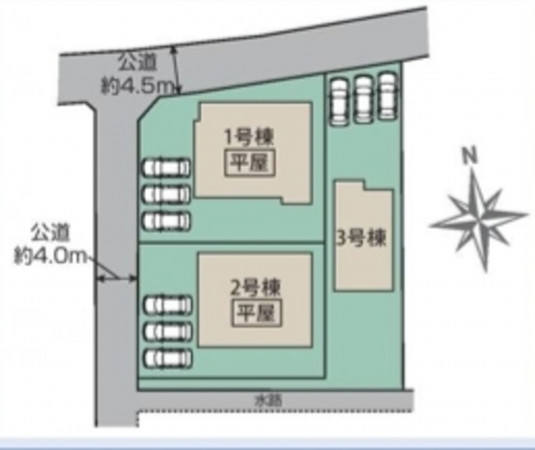 深谷市稲荷町北、新築一戸建ての画像です