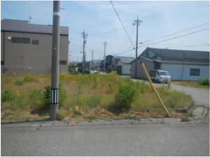 かほく市宇気、土地の画像です