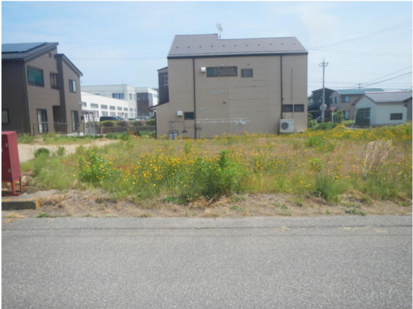 かほく市宇気、土地の間取り画像です