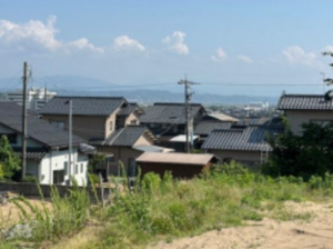かほく市浜北、土地の画像です