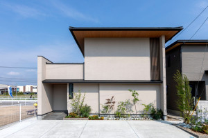 かほく市内日角、新築一戸建ての外観画像です