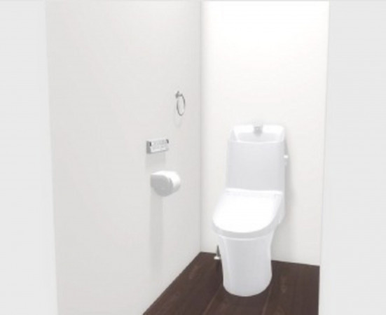 河北郡津幡町字太田、新築一戸建てのトイレ画像です
