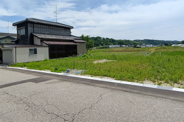 河北郡津幡町字太田、新築一戸建ての外観画像です