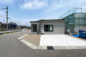 河北郡津幡町字津幡、新築一戸建ての外観画像です