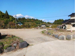 七尾市高田町、土地の画像です