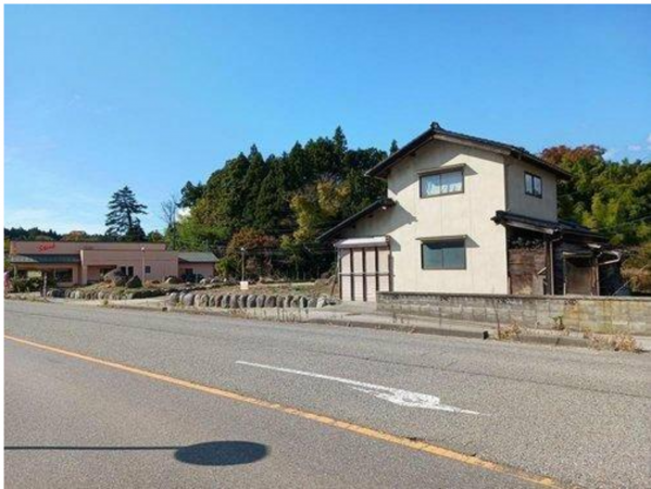 七尾市高田町、土地の画像です