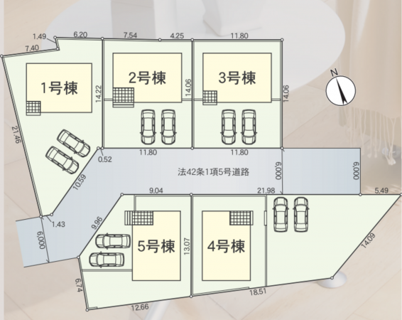 かほく市木津、新築一戸建ての画像です