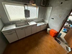 羽咋市羽咋町、中古一戸建てのキッチン画像です