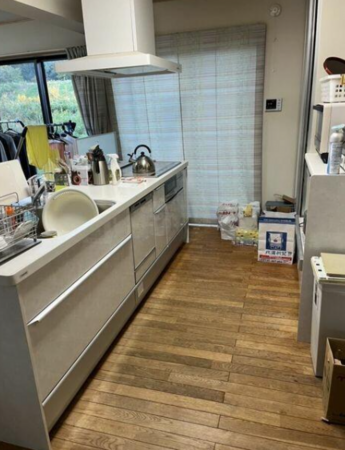 羽咋市大町、中古一戸建てのキッチン画像です