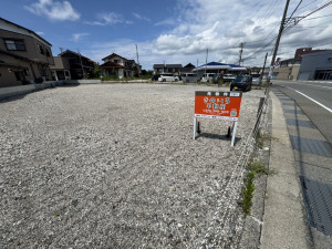 羽咋市中央町、土地の画像です
