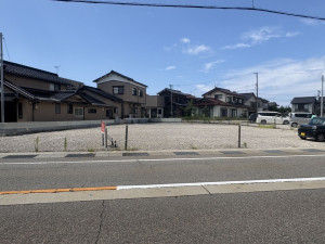 羽咋市中央町、土地の外観画像です