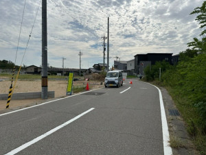 かほく市白尾、土地の画像です