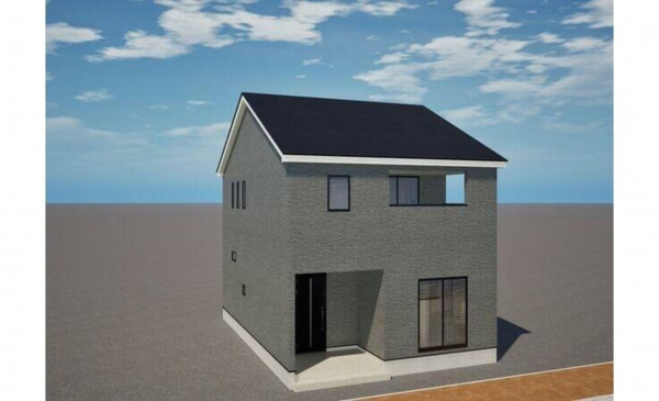 羽咋市大川町、新築一戸建ての外観画像です