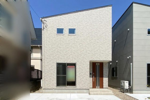 金沢市笠舞、新築一戸建ての外観画像です