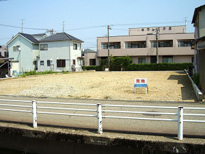 金沢市馬替、土地の画像です