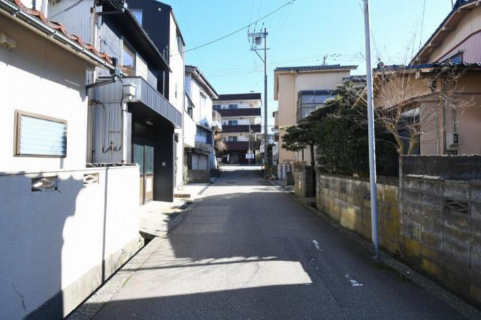 金沢市若草町、土地の画像です