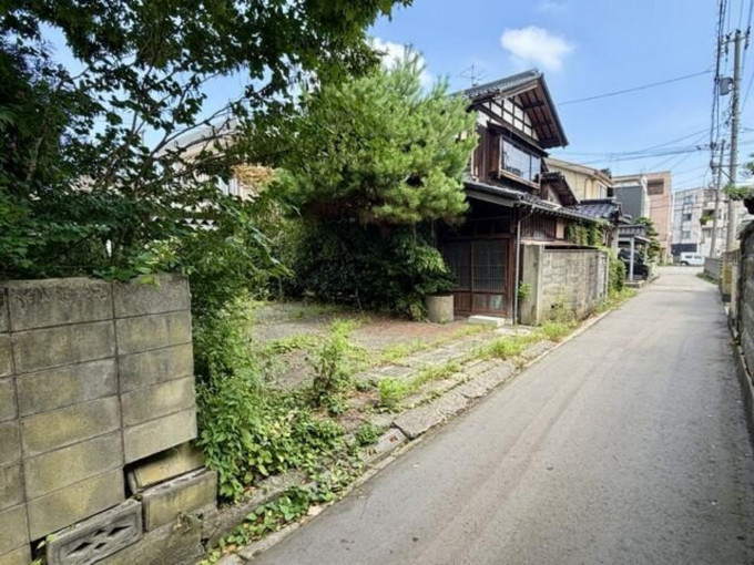 金沢市野町、土地の画像です