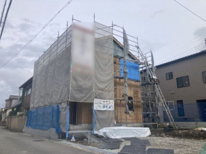 金沢市法島町、新築一戸建ての外観画像です