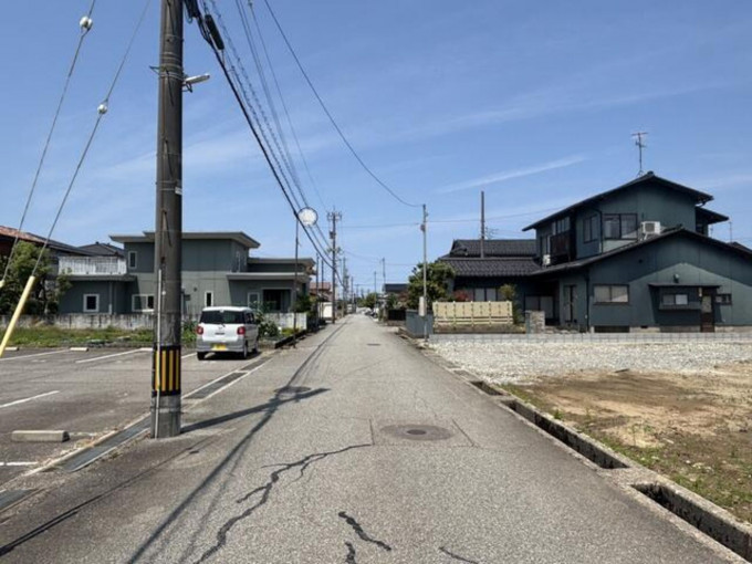 金沢市高尾台、土地の画像です