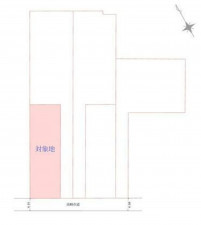 高崎市金古町、土地の間取り画像です
