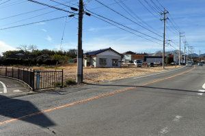 高崎市箕郷町、土地の画像です
