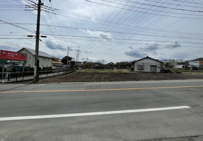 高崎市箕郷町、土地の画像です