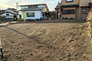 高崎市箕郷町、土地の画像です