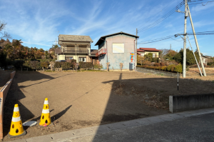 高崎市箕郷町、土地の画像です