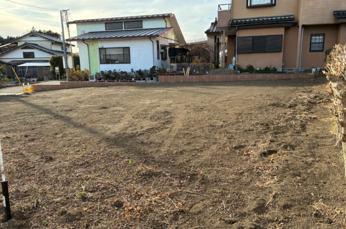 高崎市箕郷町、土地の画像です