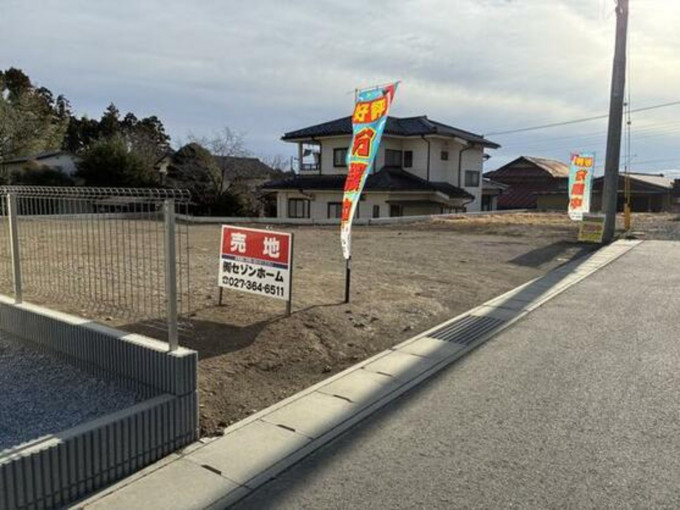 高崎市箕郷町、土地の画像です