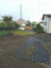 高崎市箕郷町、土地の画像です