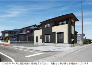 高崎市下佐野町、新築一戸建ての画像です