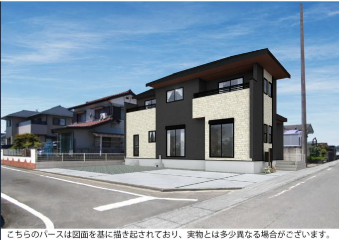 高崎市下佐野町、新築一戸建ての画像です