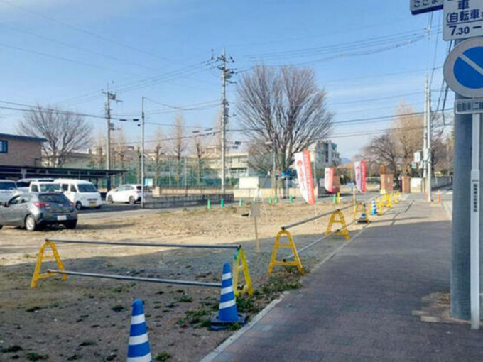 高崎市成田町、土地の画像です
