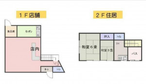高崎市石原町、土地の間取り画像です