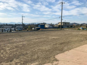高崎市箕郷町、土地の画像です