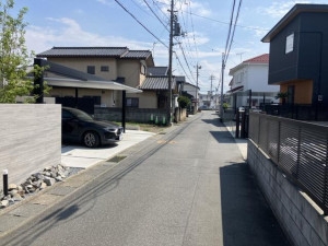 高崎市上中居町、土地の画像です